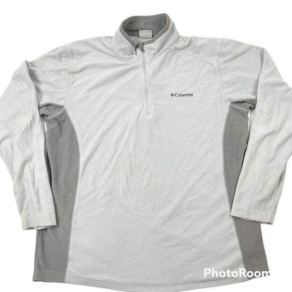 Columbia Two Tone Fleece Quarter Zip Pullover - Picture 1 of 7